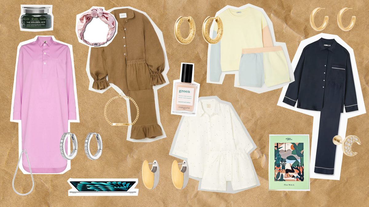 Stylish sunday vibes loungewear ideas featuring pajamas, accessories, and a relaxing mask.