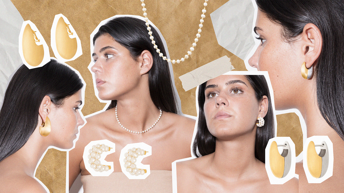 autumn jewelry arrivals featuring Lara and Pam earrings with elegant pearl necklace and stylish designs.