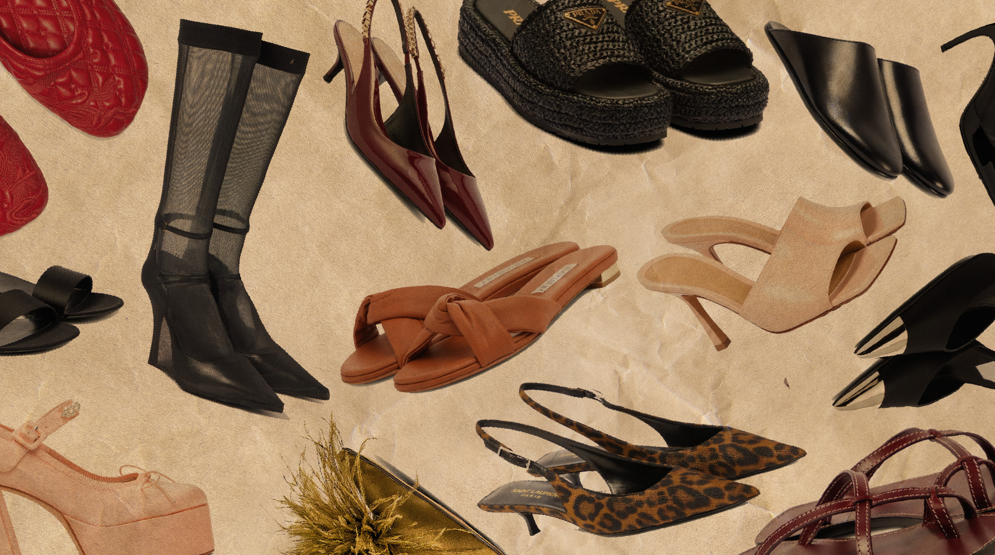 seven shoe trends for spring 2024