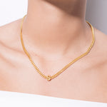 alphabet necklace with pendant S necklaces