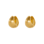 maxi tilly earrings in gold