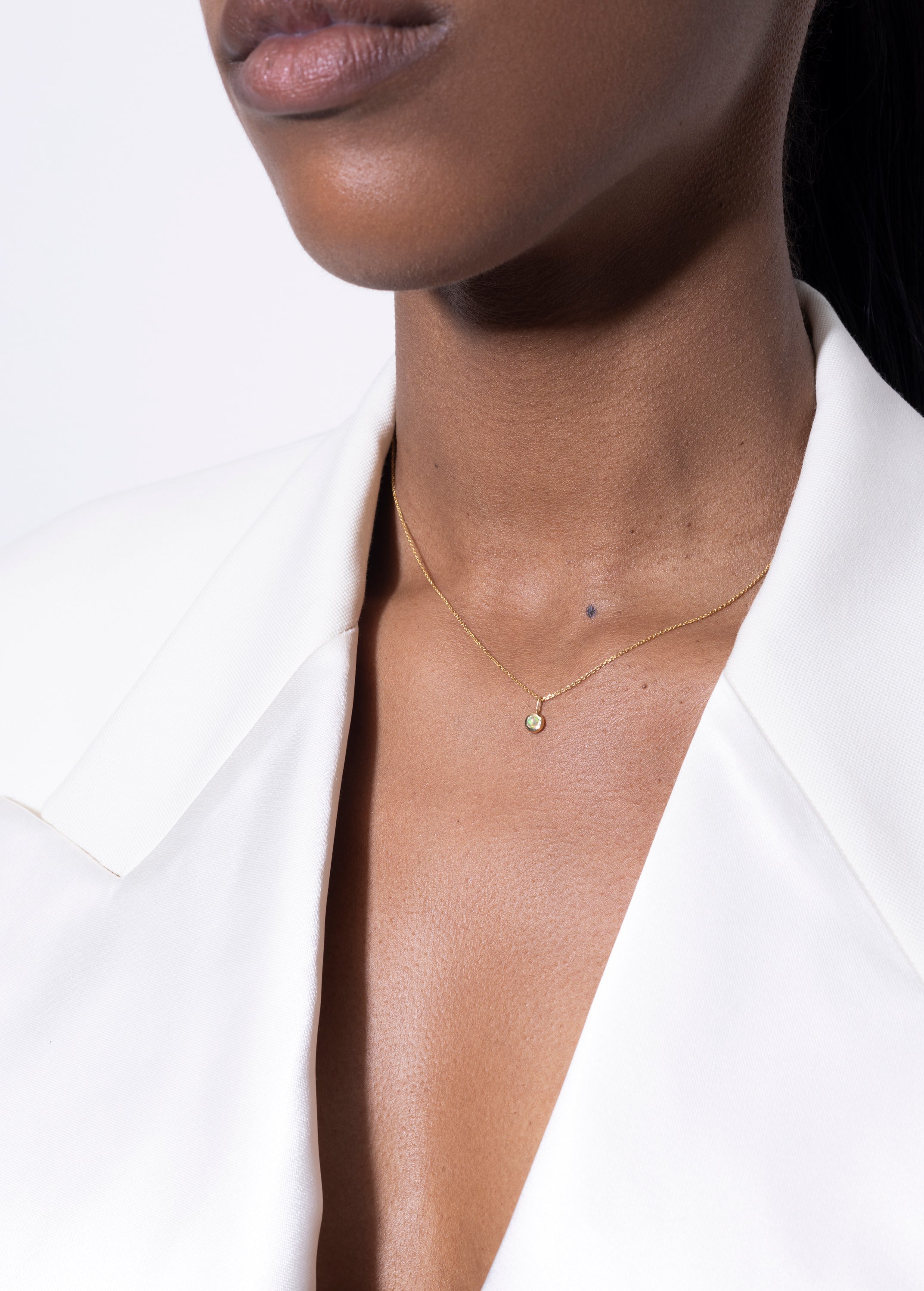 colier mock 18k opala