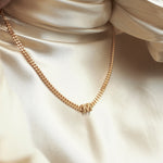 alphabet necklace with pendant M necklaces