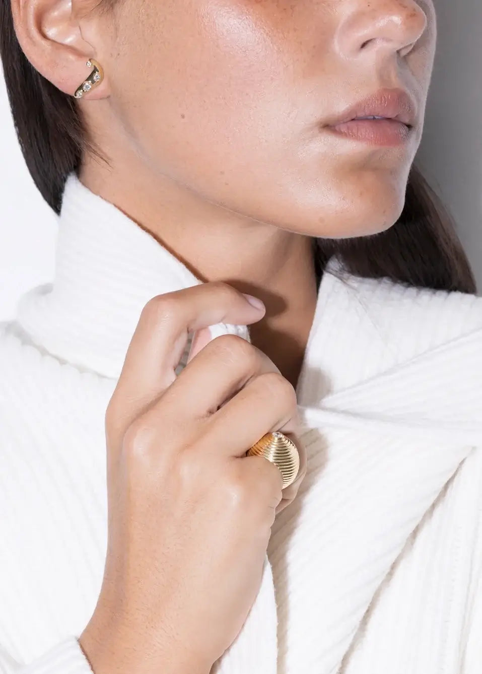 Pinky 18k diamond ring Rings