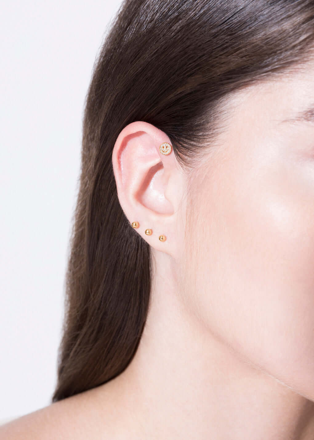Smile 18k diamond earring Earrings