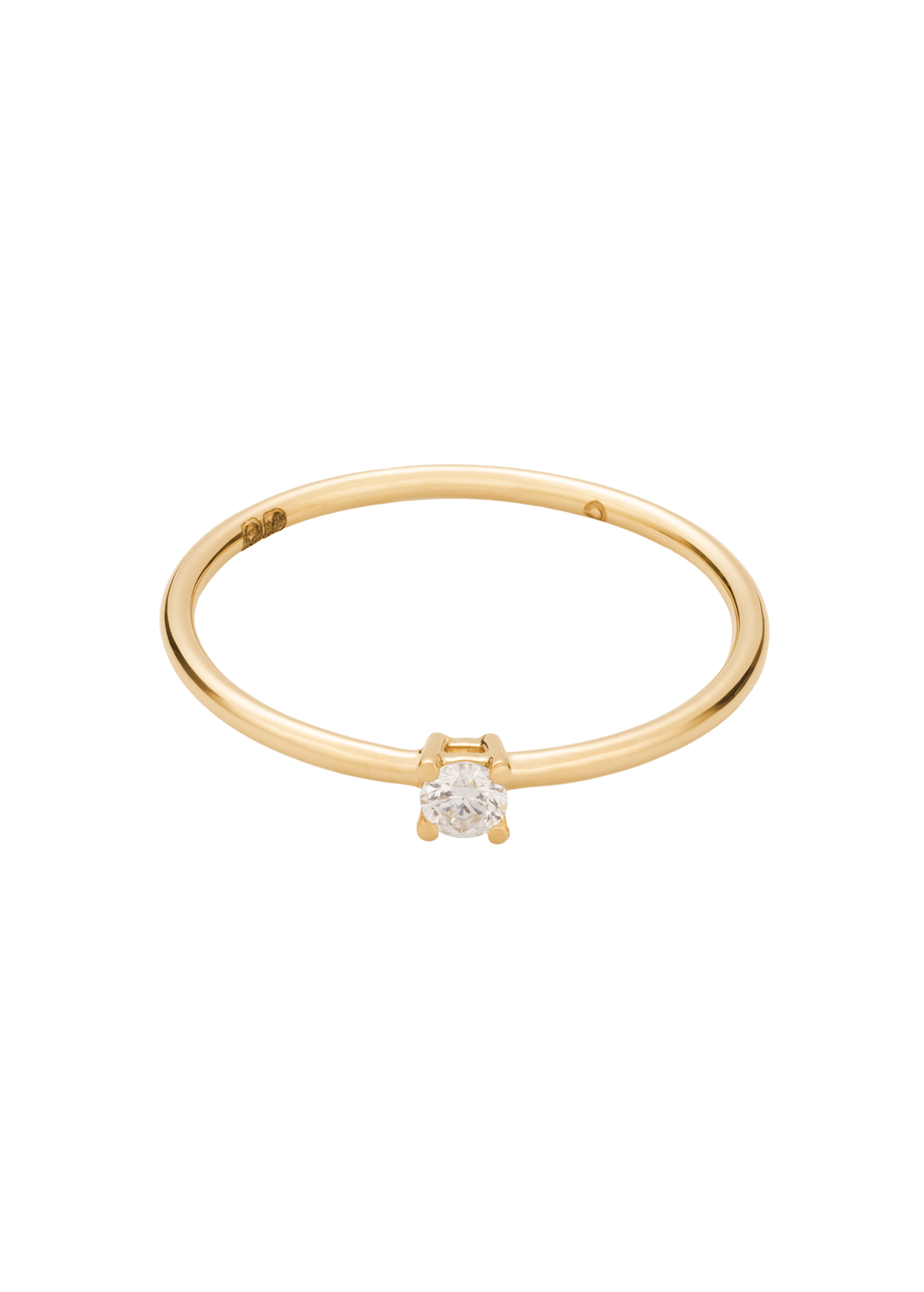 inel cu diamant solitar