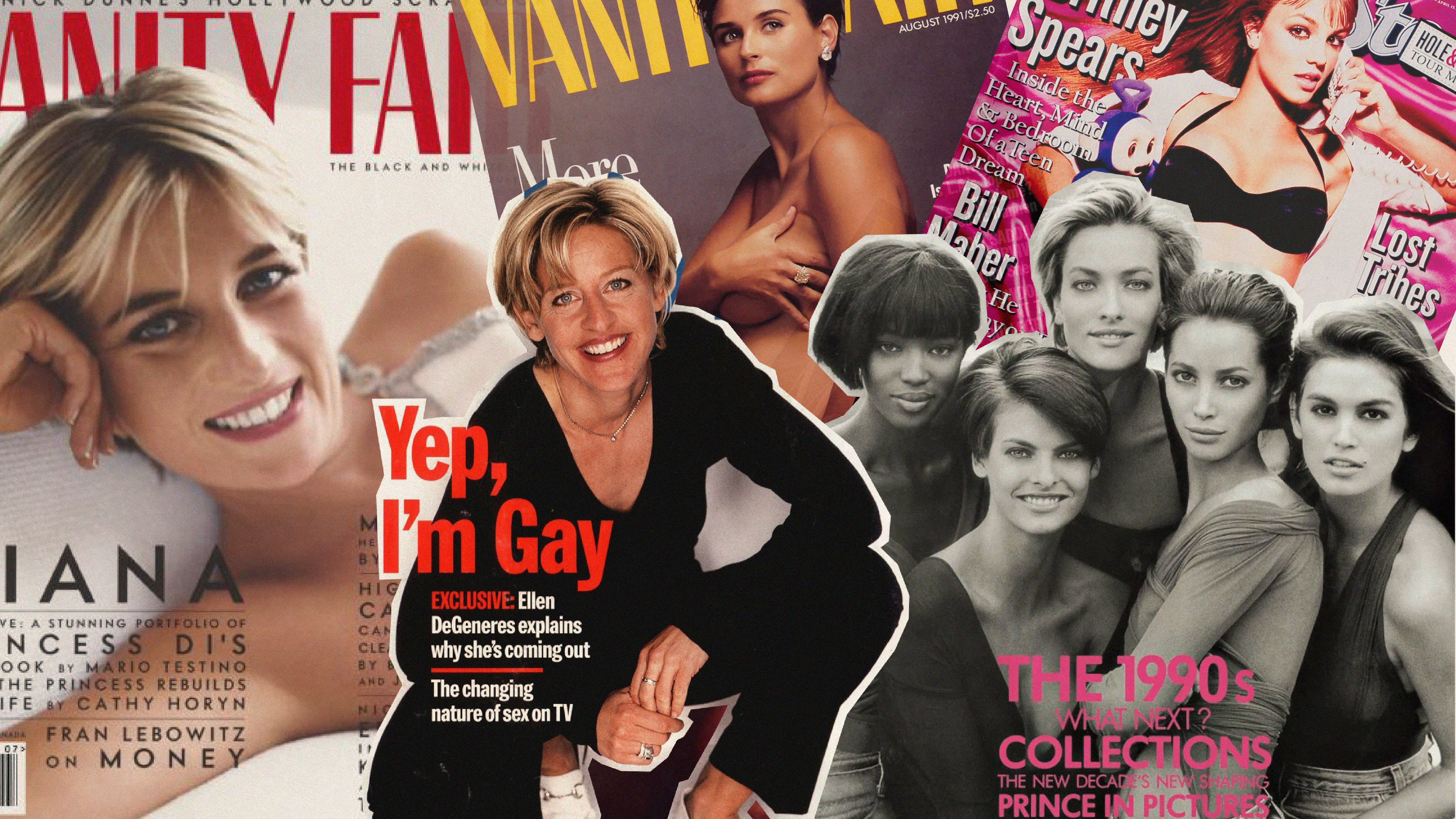 5 most memorable magazine covers of the 90's