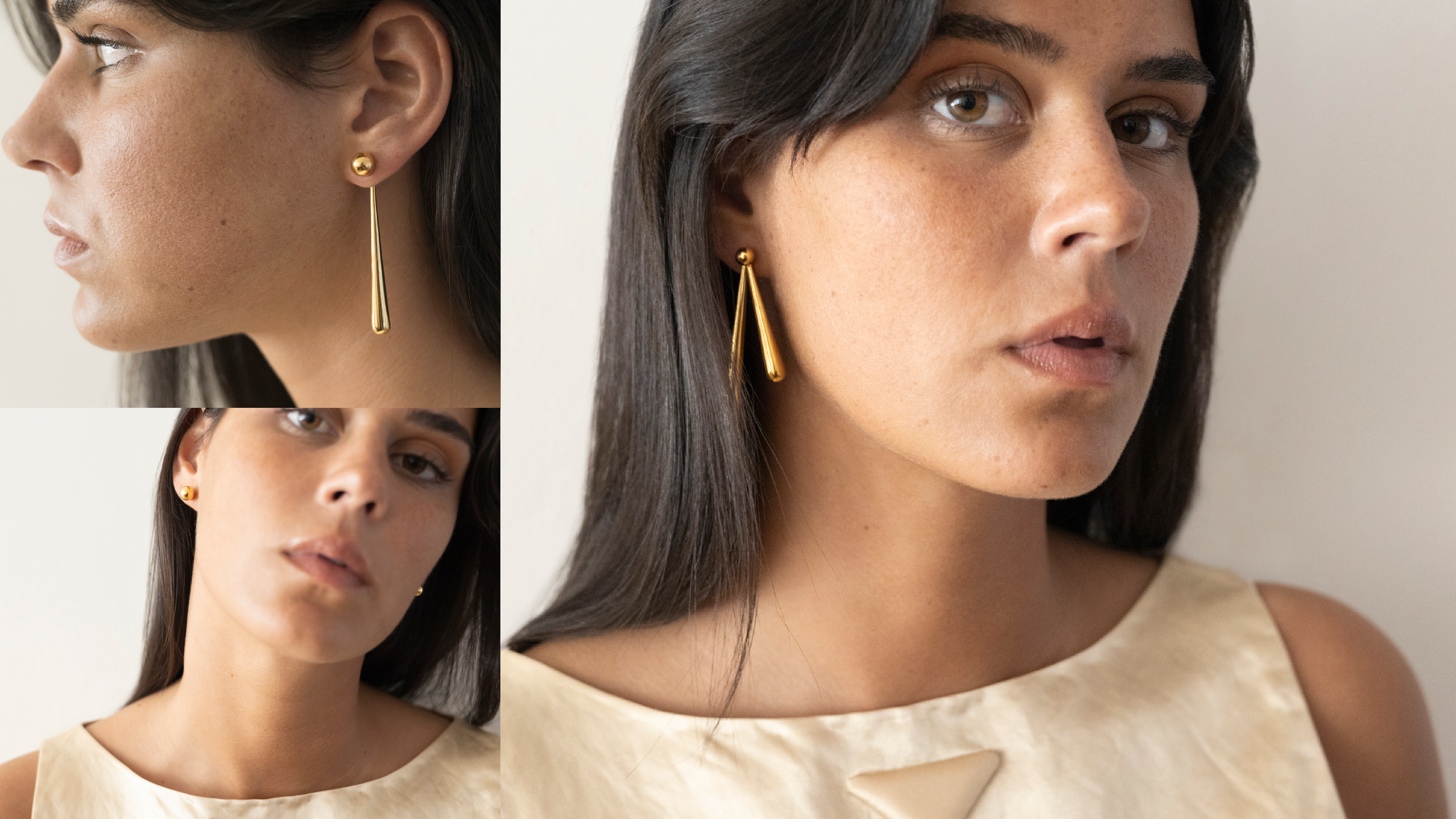 4 ways to use our new sade earrings