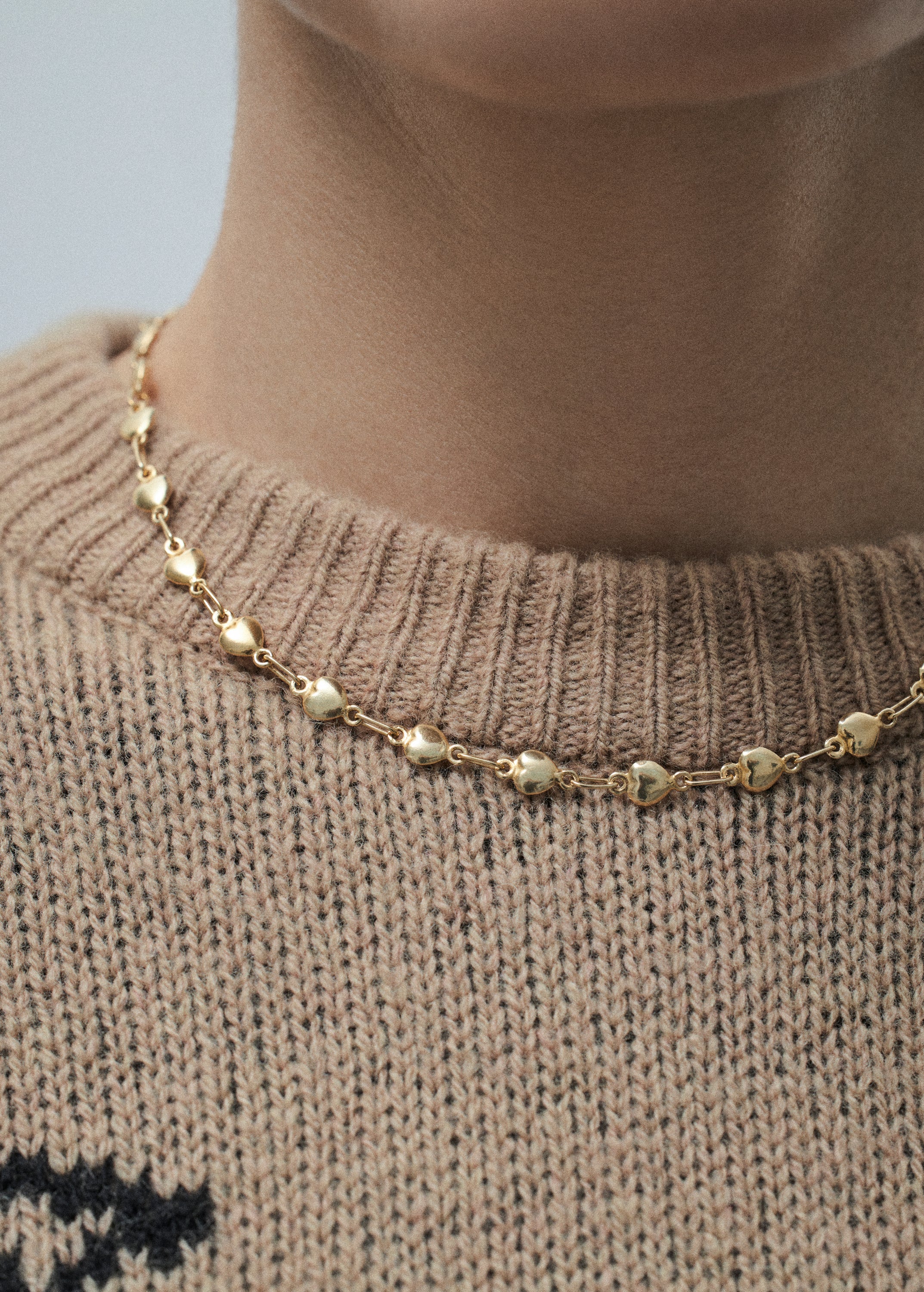 lucy necklace in gold