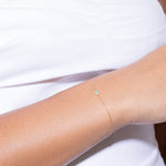 hannah bracelet 18k emerald