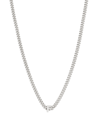 alphabet necklace with pendant F Necklaces