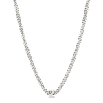 alphabet necklace with pendant Z in silver