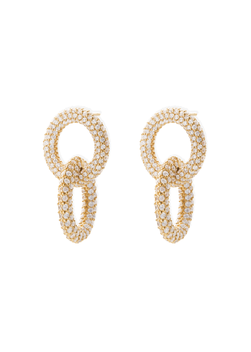 andreea earrings in gold