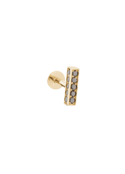 belli stud 18k black diamond Earrings