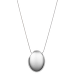 chéri long necklace in silver