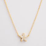 flower 18k diamonds necklace Necklaces