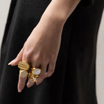 manu ring black rings