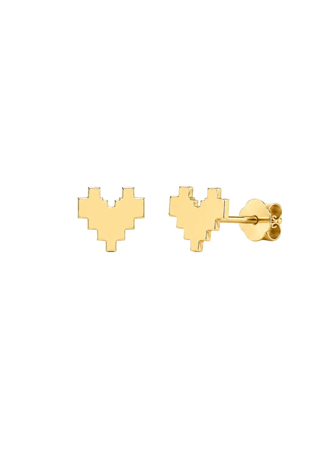 PIXEL Heart Mini Earrings