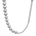 jackie necklace in silver