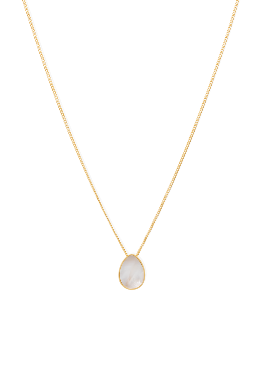 klein necklace in gold