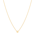 leah necklace in gold