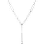 Manu necklace silver black