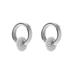 nina earrings in silver