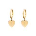 rosie earrings in gold