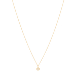 round bezel 18k diamond necklace Necklaces