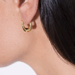 sabina huggies earrings