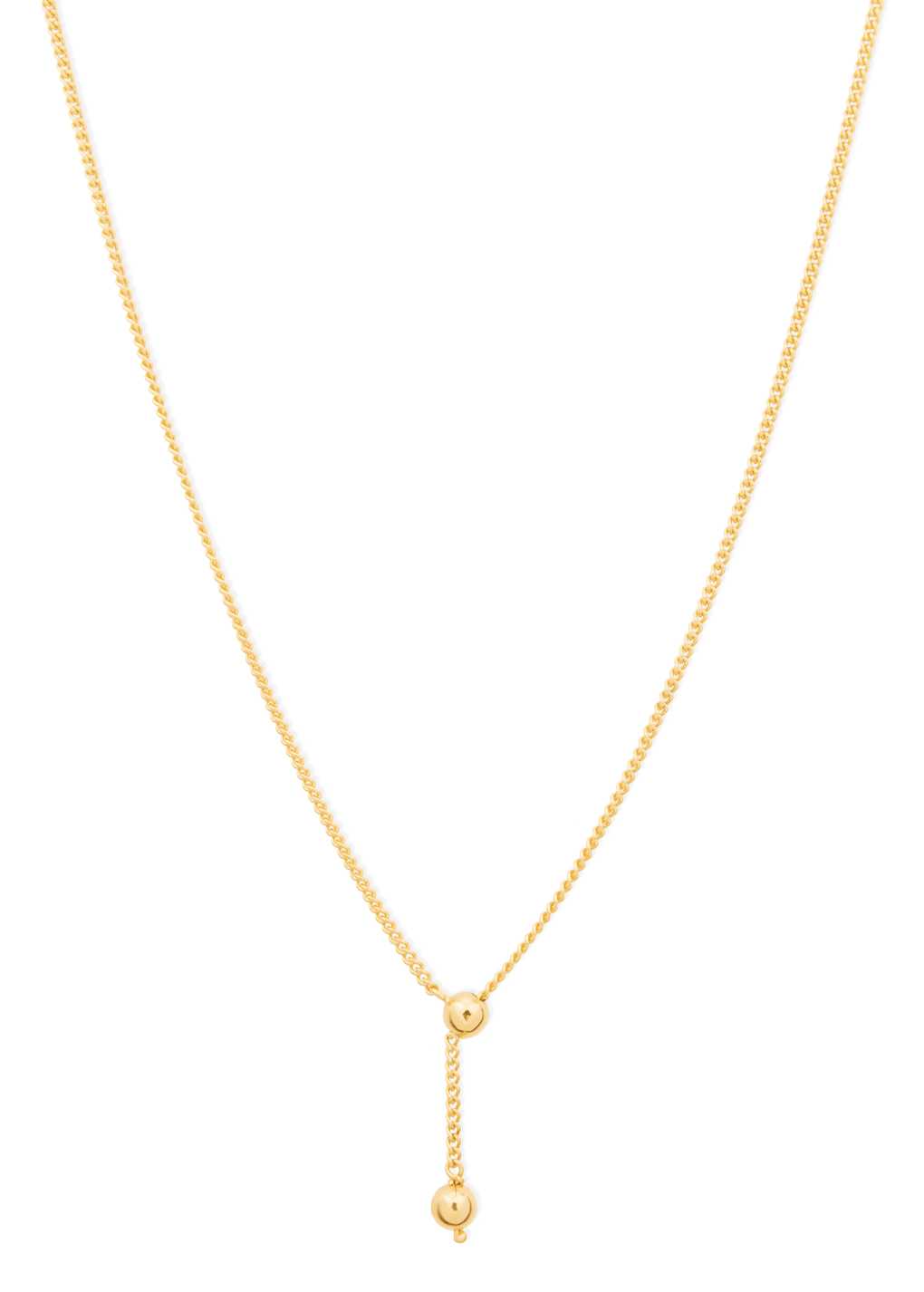 scarlett necklace in gold