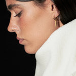 bela huggies earrings