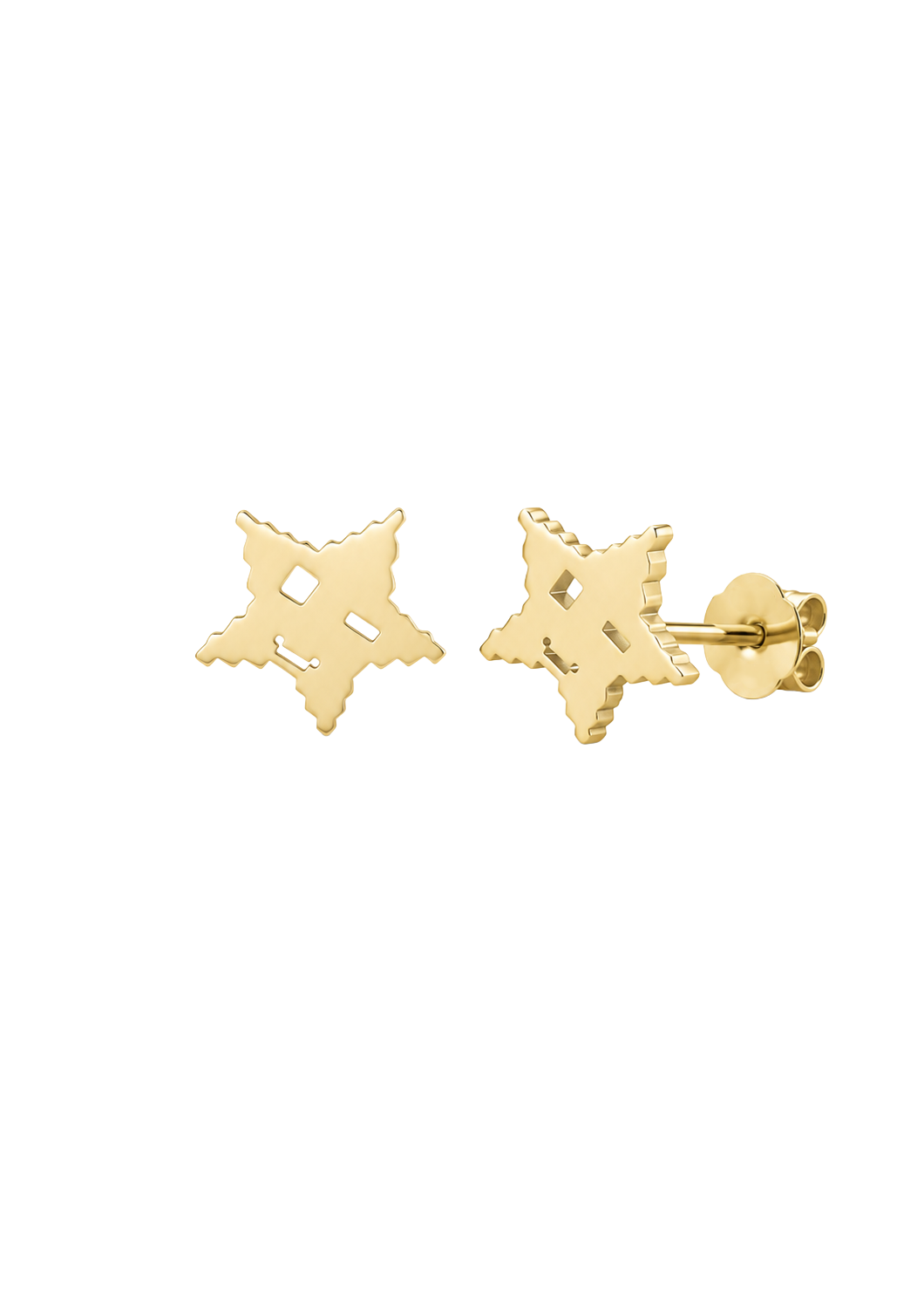 PIXEL Star Wink Mini Earrings