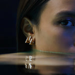 hoop starter 09 topaz earrings