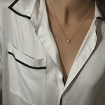 unperfect sphere chain 18k diamond necklace Necklaces