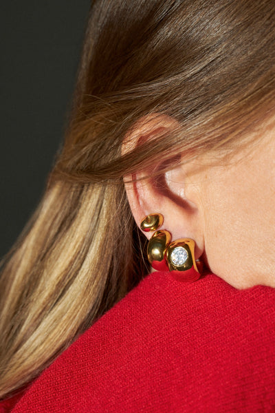Sora Oval Earrings