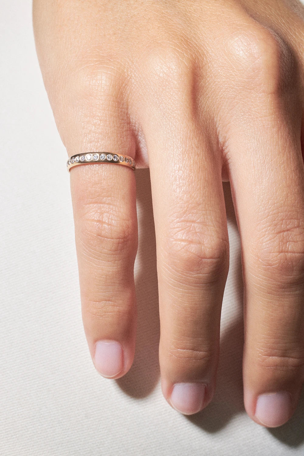 we 18k engagement multiple diamonds ring rings